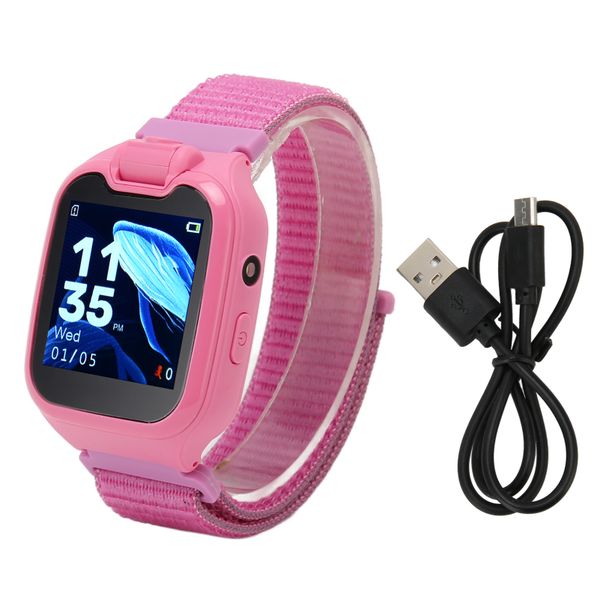 Smartwatch 1.54in IPS HD Color Touch Screen Children Smart Watch 2G GSMPink