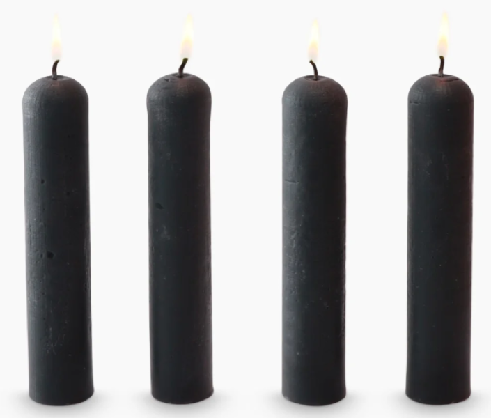 OKEE Stand Alone Dinner Candle, Set of 4