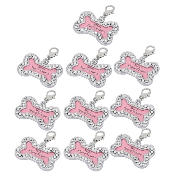 Stainless Steel Dog Cat Id Tag Anti-Loss Pet Hanging Necklace