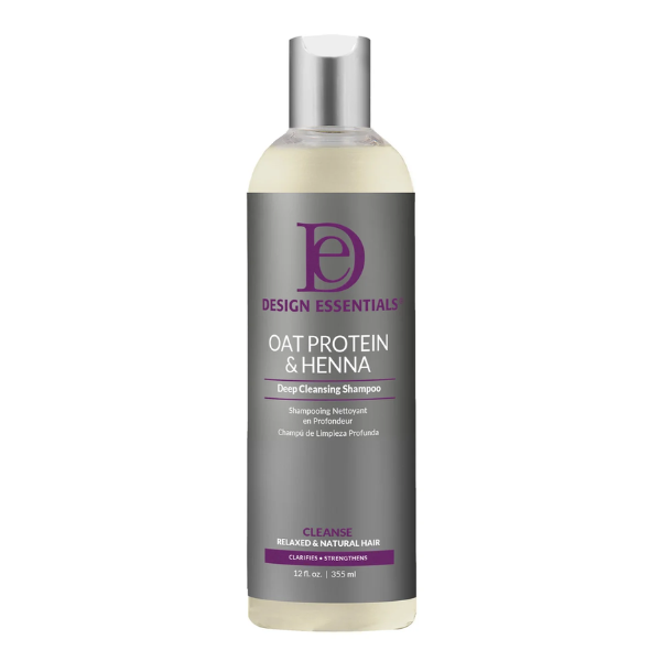 Design Essentials Oat Protein Henna Deep Cleanse Shampoo - 236ml