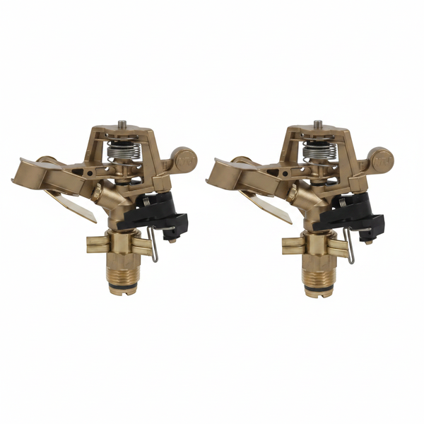 Brass Naan Sprinkler 15mm with 4mm Nozzle for Efficient Irrigation - 2 Pack