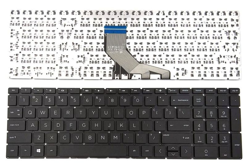 L20387-001, HP 15-DA, 250 G7 Laptop Keyboard