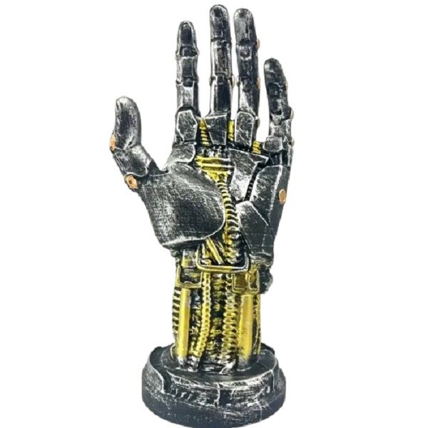 Creative Mechanical Left Hand Cyberpunk Headphone &amp; Controller Stand