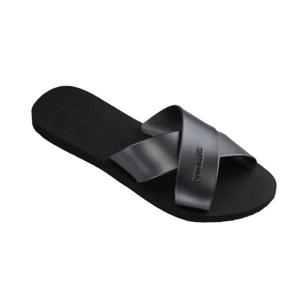 Women's Havaianas Black Sandals .
