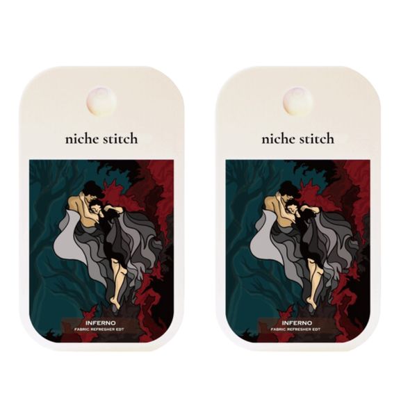 Niche Stitch - Pocket Perfume (Fabric Fragrance) Inferno (42ml) - Pack of 2