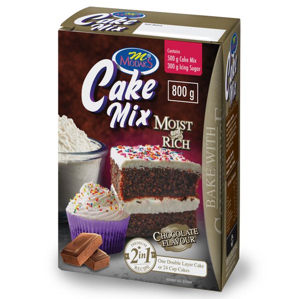 Chocolate Cake Mix 800 g - Modaks