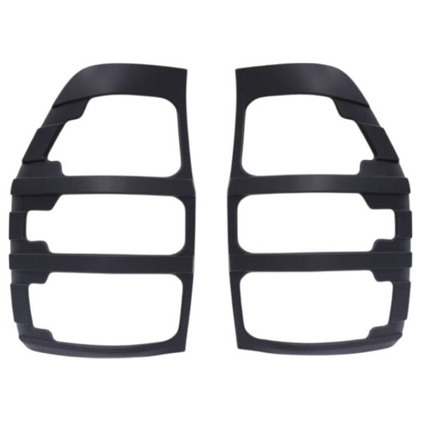 Tail Light Trims Compatible with Ford Ranger 2012-2022 - Matt Black - Set