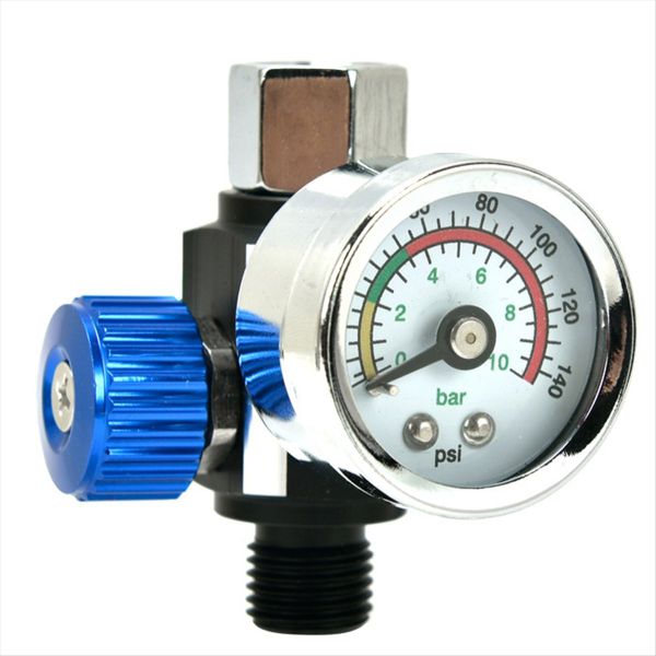Air Compressor Regulator Valve with Pressure Gauge, for Precise Control in