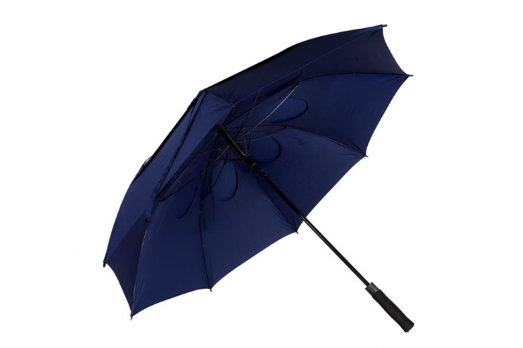 Auto Open Fibreglass Extra Windproof Umbrella