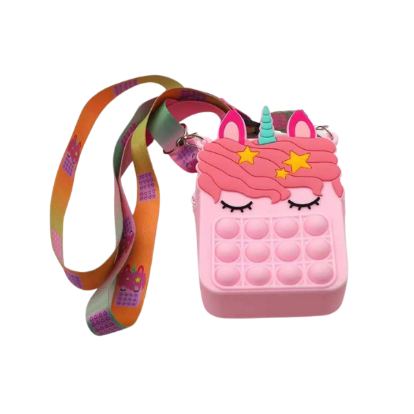 Unicorn Push Pop Fidget Toy Messenger Bag for Girls Shop Today. Get