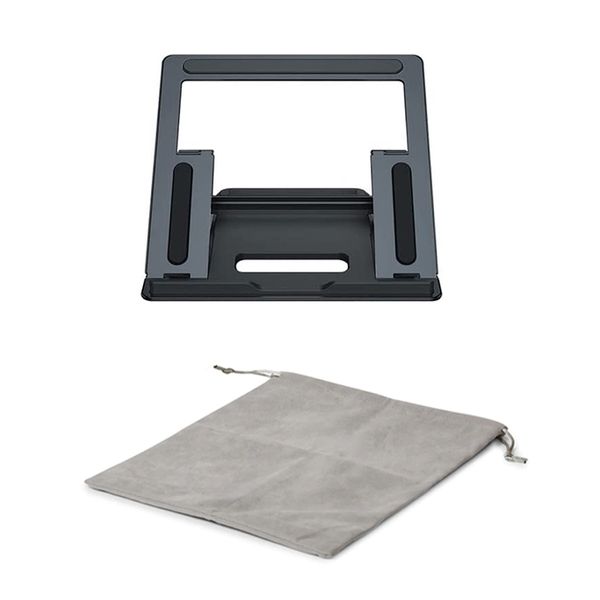 Killer Deals Non-Slip Silicone Pad Aluminium Alloy Notebook/Laptop Holder
