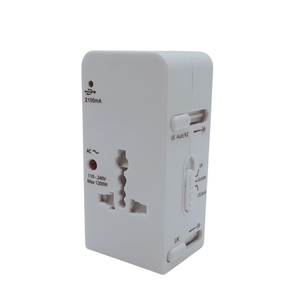 On the Move 4-1 World Adaptor and Charger with Built in Surge Protector