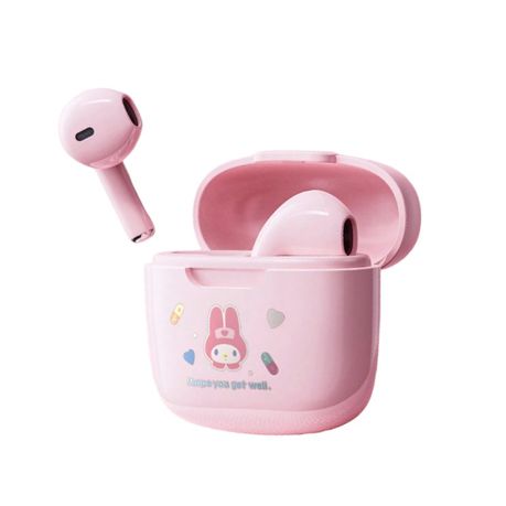 YP-68 - Bluetooth Touch Control Earbuds With Hi-Fi Dynamic Sound - Pink Image