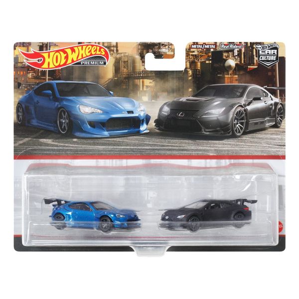 Hot Wheels - Premium Car Culture Subaru and Lexus Twin Pack