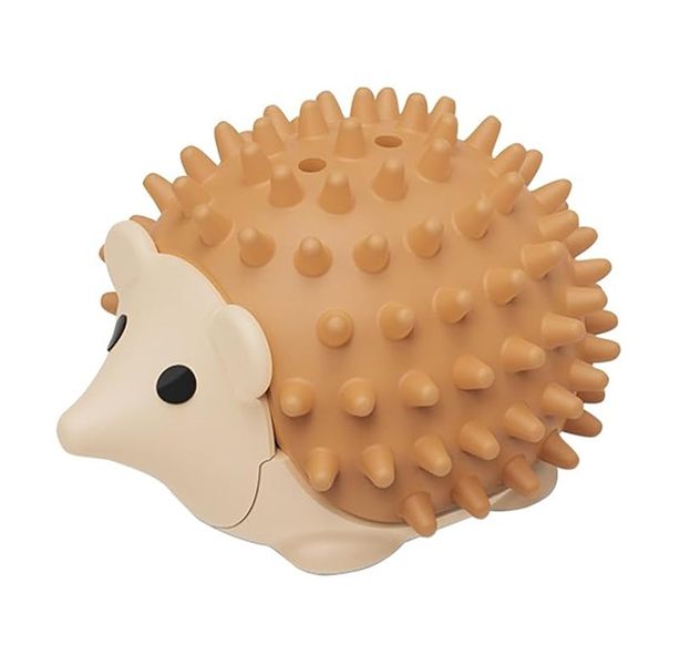 Brown Catnip Roller Ball Cat Toy Wall Mounted 360 Rotating