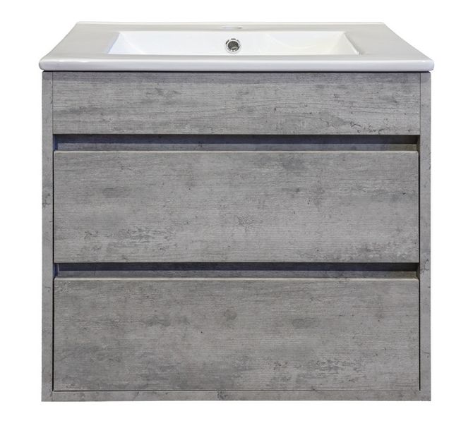 Wall Mount Vanity Cabinet Grey (600 x 460 x 570 mm)