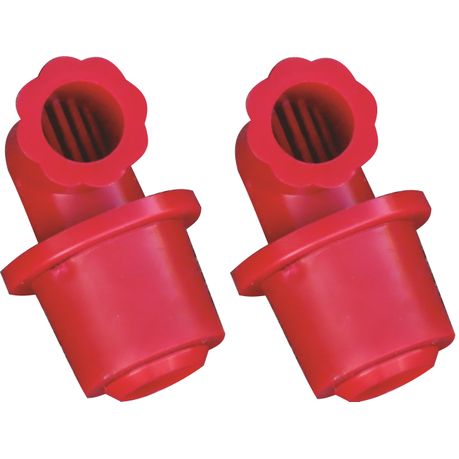 Elaine's Birding Wild Bird Nectar Feeder Nozzle with Bee Guard - Set of 2 Image