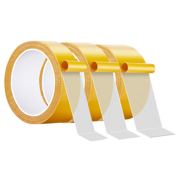 Double-Sided Adhesive Tape 3PCS Strong Adhesion for Floor &amp; Wall Decor