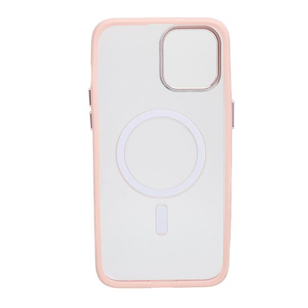 Pink Thin Light Cell Phone Case Compatible with iPhone 12 Pro Max