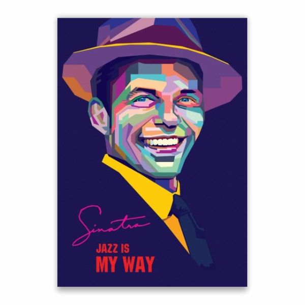 Sinatra Jazz Is My Way Poster - A1