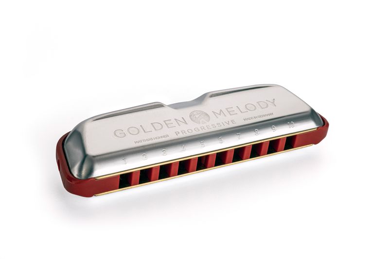 Hohner Golden Melody Progressive harmonica in G