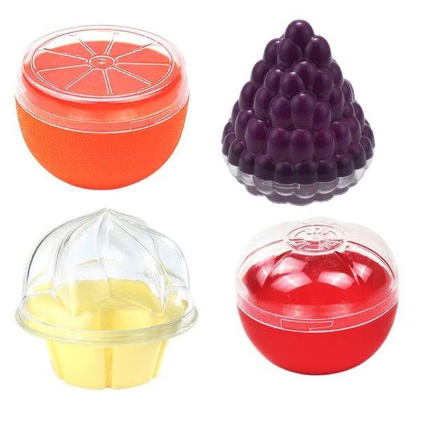 Kitchen Fruits &amp; Vegetable Fresh-Keeping Storage Containers 4pcs - Special