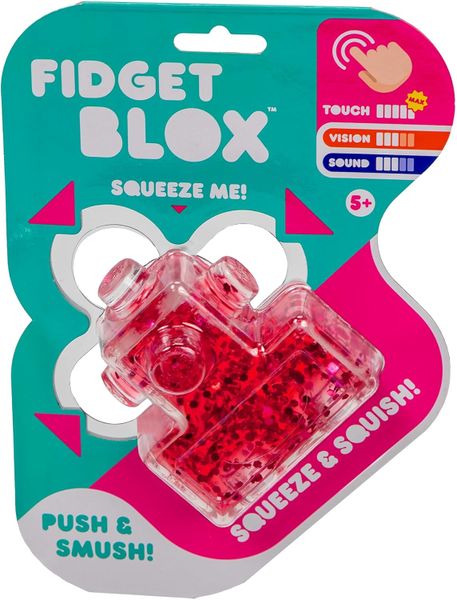 Fidget Blox Squeeze Me - Red