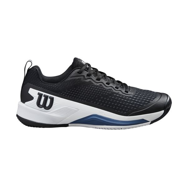 Wilson Men's Rush Pro 4.5 Tennis Shoes - Black/White/Ensign