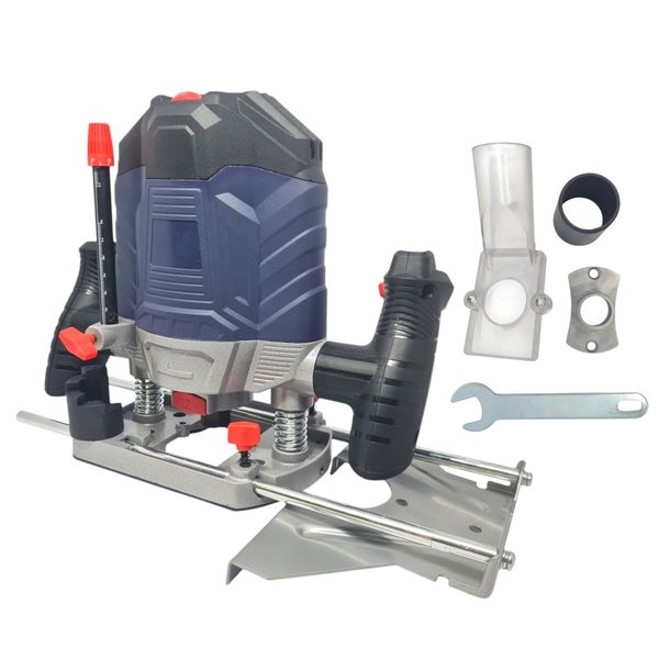 1600W Electric Wood Router - 7 Speed Variable Woodworking Router Tool