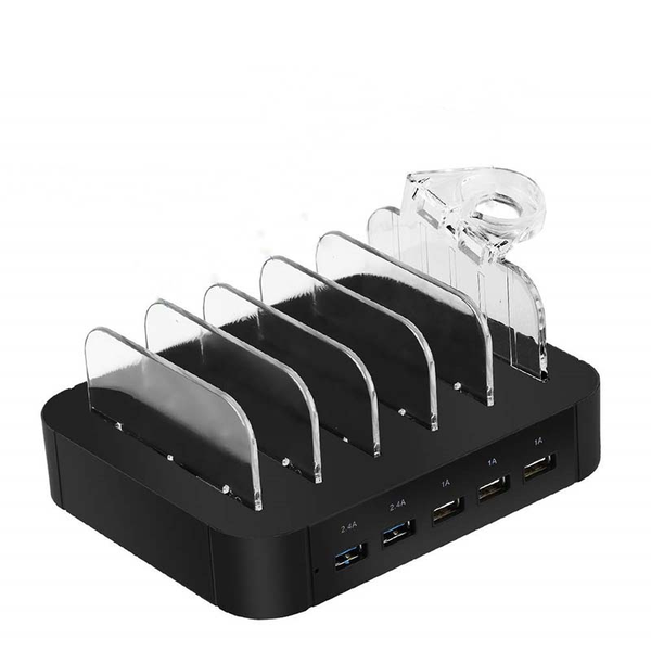 5 Port Docking Station for Multiple Devices