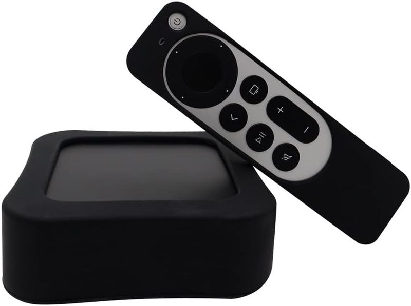 Silicone Case for 2022 Apple TV 4K Siri Remote Cover Protective Cover