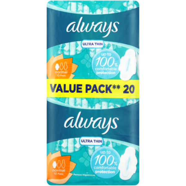 Always Ultra thin Normal 20 Sanitary Pads