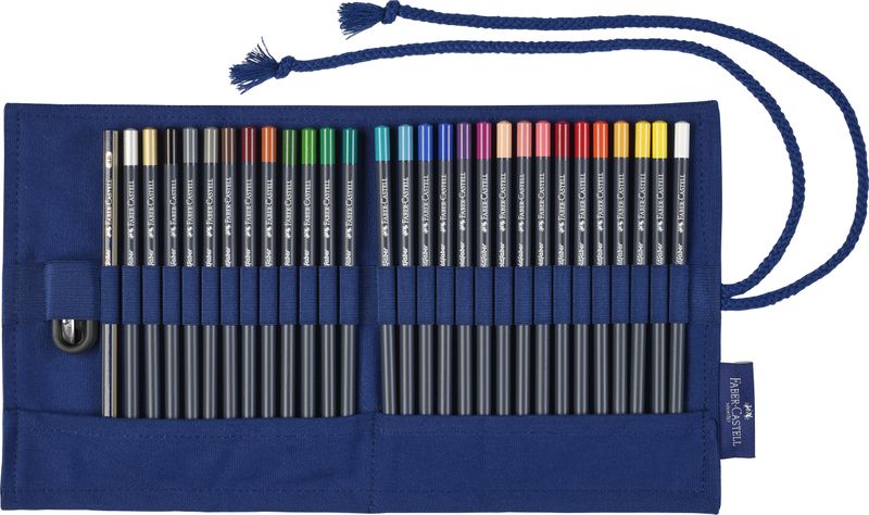 Faber Castell Goldfaber Colour Pencil 30 pieces in Roll