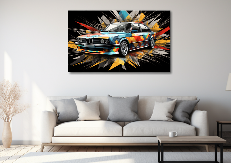Canvas Wall Art - Gusheshe Geometry - HD0104
