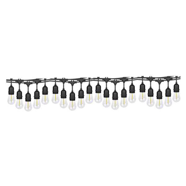 10m Waterproof 20 LED Outdoor And Inddor Patio String Bulb Lights With Plug