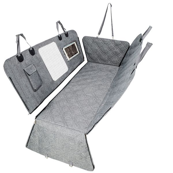 Oxford 600D Waterproof Cloth seat cover for dogs.