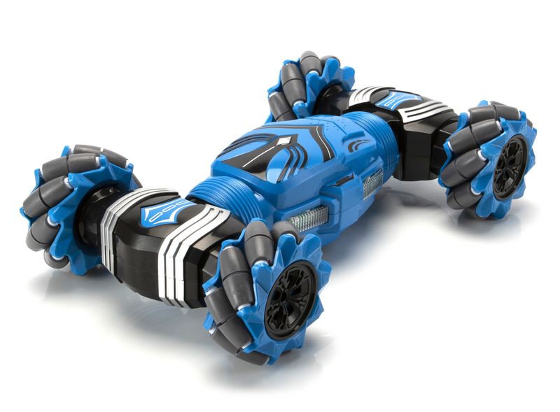 Funny Box R/C 2.4G Drift Wheel Torsion Stunt Car - Blue 30cm Long