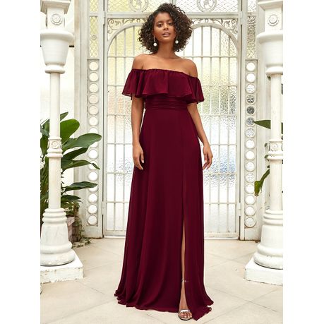 green emerald velvet dress Elegant Formal High Slit Dress – YELLOW SUB TRADING main image 1