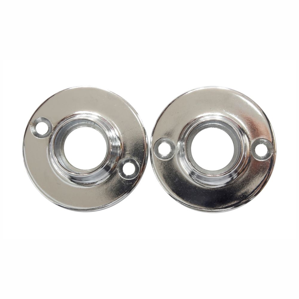 19mm Inside Flange Brackets - Chrome