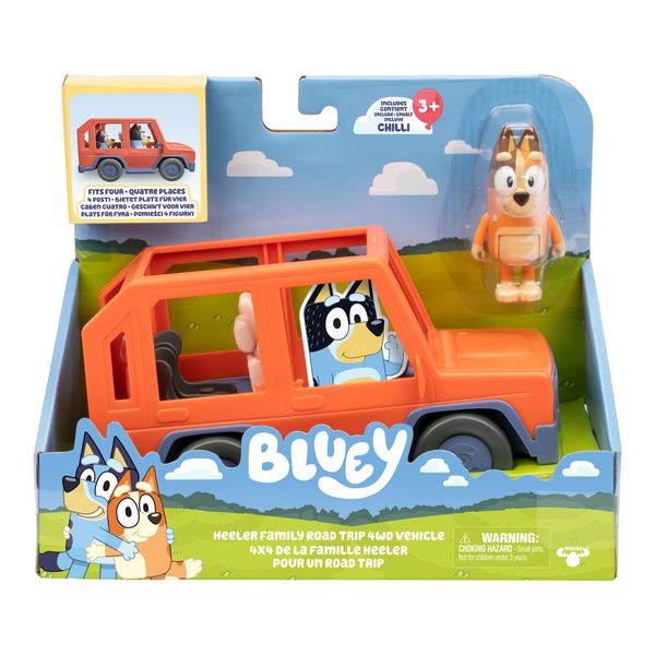 Bluey S11 Heeler Family Road Trip 4Wd Vehicle