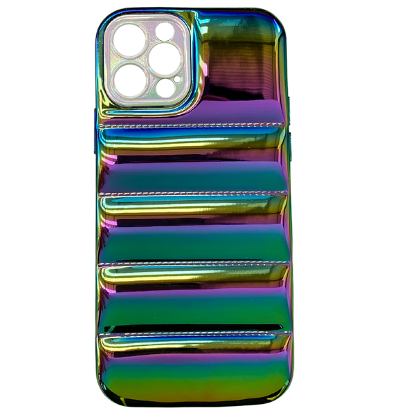 Holographic Puffer Phone Case for iPhones