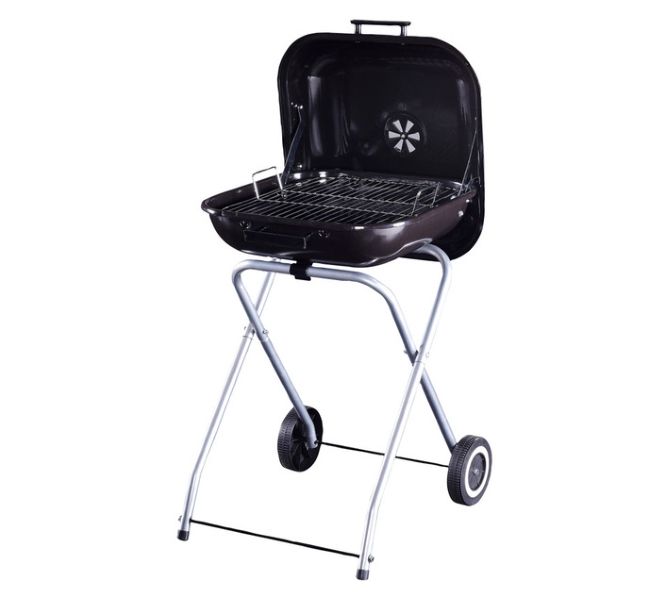 Grill Square Kettle Braai Charcoal 460 mm