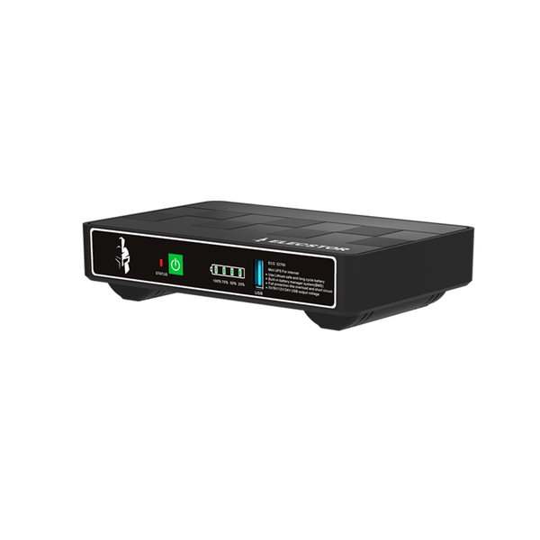 Elecstor Eco 18W Mini DC UPS - liFePO4 batteries (12000mAh)