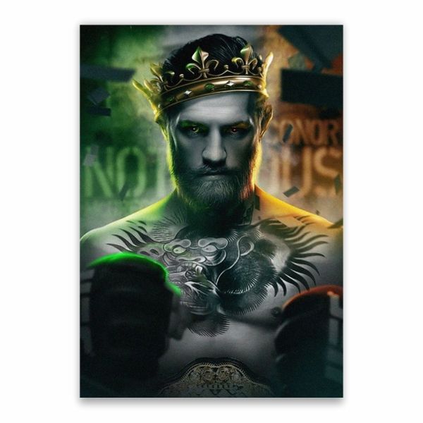 Conor McGregor The King Poster - A1