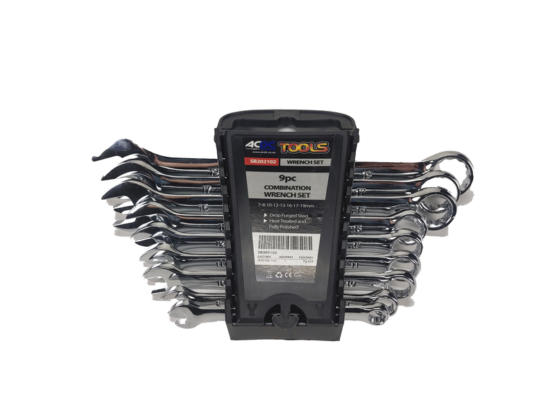 9 Piece Combination Spanner Set