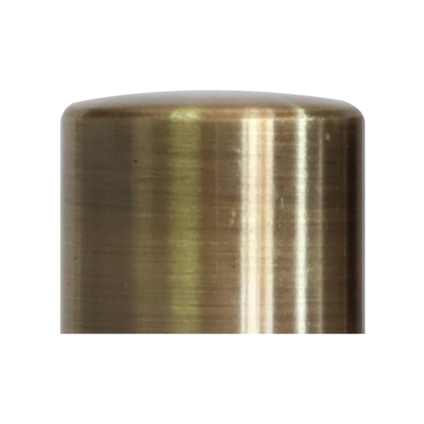 32mm End Cap Finial - Brushed Bronze