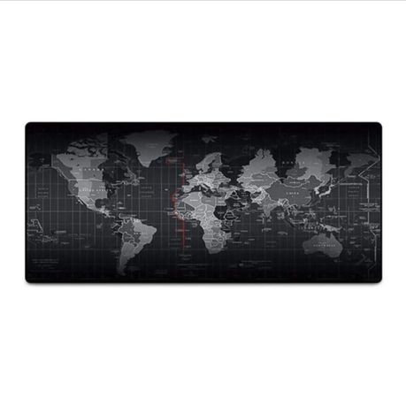 World Map Anti-Slip Extended Mouse Pad Image