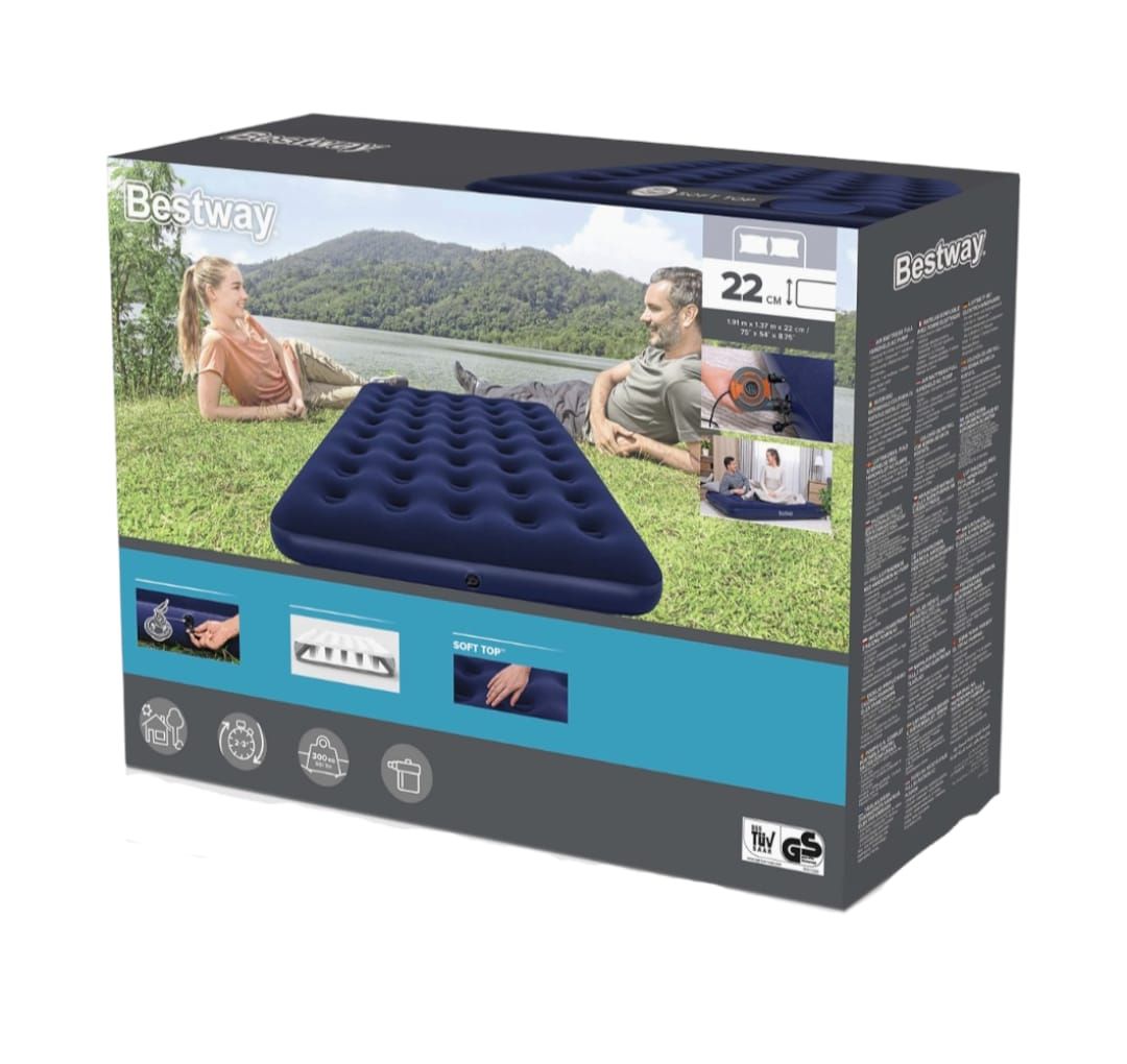 Inflatable Portable Air Bed/Mattress Shop Today. Get it Tomorrow