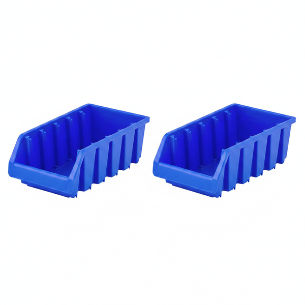Durable Blue Storage Bin 300mm x 490mm x 180mm - 2 Pack