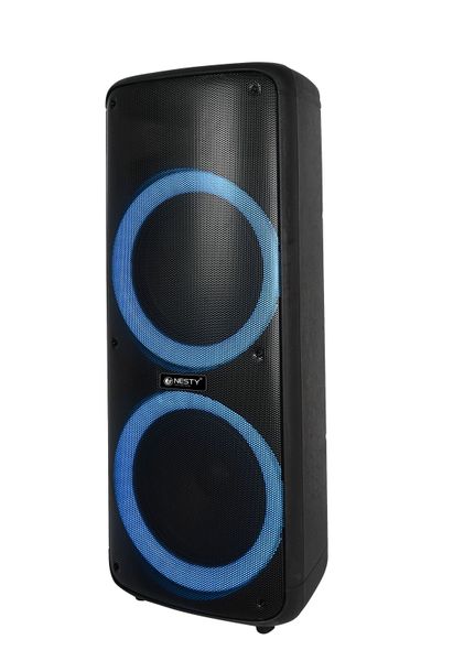 Nesty Karaoke Speaker System- Rx28- Portable Bluetooth Speaker- Black
